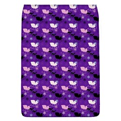 Snow Sleigh Deer Purple Flap Covers (l)  by snowwhitegirl