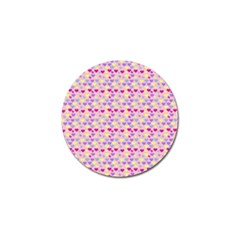 Hearts Butterflies Pink 1200 Golf Ball Marker by snowwhitegirl