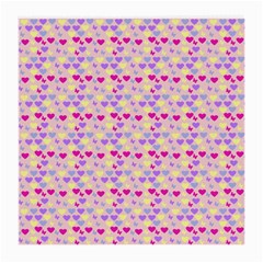 Hearts Butterflies Pink 1200 Medium Glasses Cloth (2-side) by snowwhitegirl