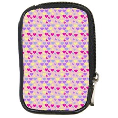 Hearts Butterflies Pink 1200 Compact Camera Cases by snowwhitegirl