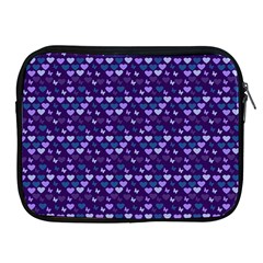 Hearts Butterflies Blue Apple Ipad 2/3/4 Zipper Cases by snowwhitegirl