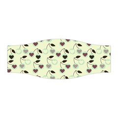 Heart Cherries Mint Stretchable Headband by snowwhitegirl