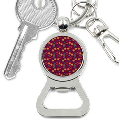 Heart Cherries Magenta Bottle Opener Key Chains