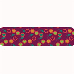 Heart Cherries Magenta Large Bar Mats