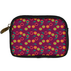 Heart Cherries Magenta Digital Camera Cases