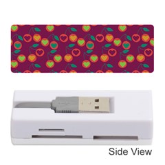 Heart Cherries Magenta Memory Card Reader (Stick)