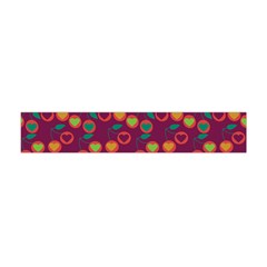 Heart Cherries Magenta Flano Scarf (Mini)