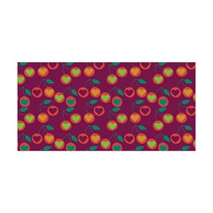 Heart Cherries Magenta Yoga Headband