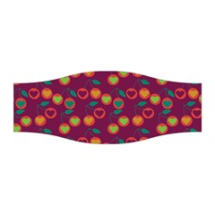 Heart Cherries Magenta Stretchable Headband