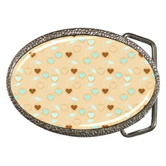 Beige Heart Cherries Belt Buckles by snowwhitegirl