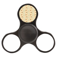 Beige Heart Cherries Finger Spinner