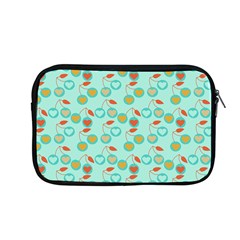 Light Teal Heart Cherries Apple Macbook Pro 13  Zipper Case by snowwhitegirl