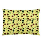 Yellow Heart Cherries Pillow Case 26.62 x18.9  Pillow Case