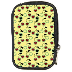 Yellow Heart Cherries Compact Camera Cases