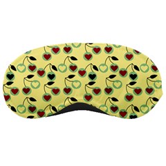 Yellow Heart Cherries Sleeping Masks by snowwhitegirl