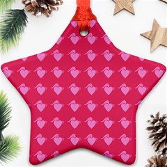 Punk Heart Pink Ornament (star) by snowwhitegirl