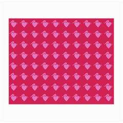 Punk Heart Pink Small Glasses Cloth by snowwhitegirl