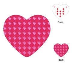 Punk Heart Pink Playing Cards (heart)  by snowwhitegirl