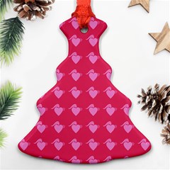 Punk Heart Pink Ornament (christmas Tree) 