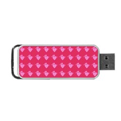 Punk Heart Pink Portable Usb Flash (one Side) by snowwhitegirl