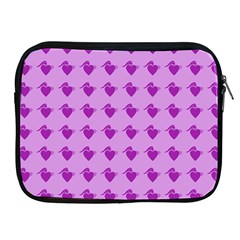 Punk Heart Violet Apple Ipad 2/3/4 Zipper Cases by snowwhitegirl