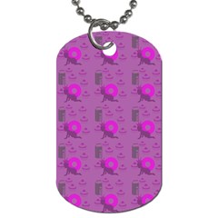 Punk Baby Violet Dog Tag (two Sides) by snowwhitegirl