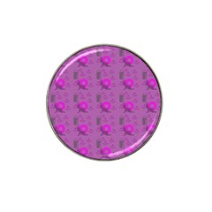 Punk Baby Violet Hat Clip Ball Marker (10 Pack) by snowwhitegirl