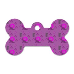 Punk Baby Violet Dog Tag Bone (one Side) by snowwhitegirl