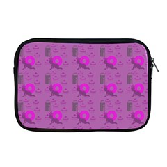 Punk Baby Violet Apple Macbook Pro 17  Zipper Case by snowwhitegirl