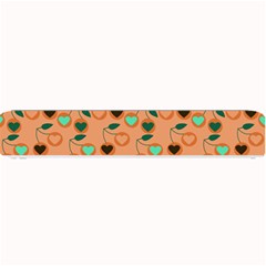 Peach Cherries Small Bar Mats