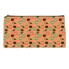 Peach Cherries Pencil Cases