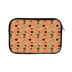 Peach Cherries Apple iPad Mini Zipper Cases