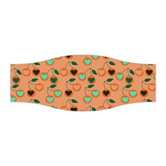 Peach Cherries Stretchable Headband