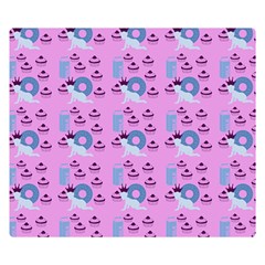 Punk Baby Pink Double Sided Flano Blanket (small)  by snowwhitegirl