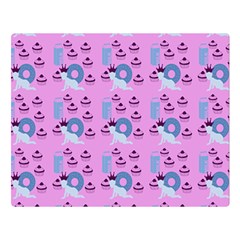 Punk Baby Pink Double Sided Flano Blanket (large)  by snowwhitegirl