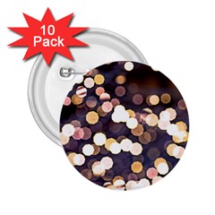 Bright Light Pattern 2 25  Buttons (10 Pack)  by FunnyCow