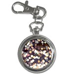 Bright Light Pattern Key Chain Watches Front