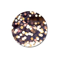 Bright Light Pattern Magnet 3  (round) by FunnyCow