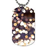 Bright Light Pattern Dog Tag (Two Sides) Front