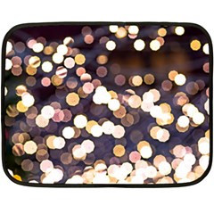 Bright Light Pattern Double Sided Fleece Blanket (mini)  by FunnyCow