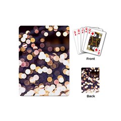 Bright Light Pattern Playing Cards (mini)  by FunnyCow