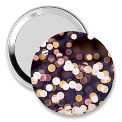 Bright Light Pattern 3  Handbag Mirrors by FunnyCow