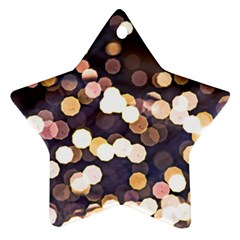 Bright Light Pattern Ornament (star) by FunnyCow