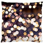 Bright Light Pattern Large Flano Cushion Case (One Side) Front