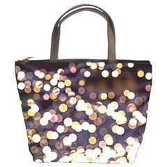 Bright Light Pattern Bucket Bags by FunnyCow