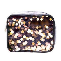 Bright Light Pattern Mini Toiletries Bags by FunnyCow