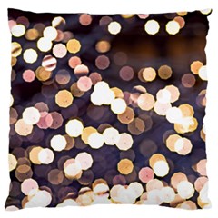 Bright Light Pattern Large Cushion Case (two Sides) by FunnyCow