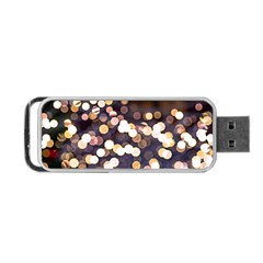 Bright Light Pattern Portable Usb Flash (one Side) by FunnyCow