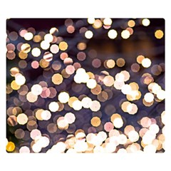 Bright Light Pattern Double Sided Flano Blanket (small)  by FunnyCow