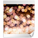 Warm Color Brown Light Pattern Canvas 8  x 10  8.15 x9.66  Canvas - 1